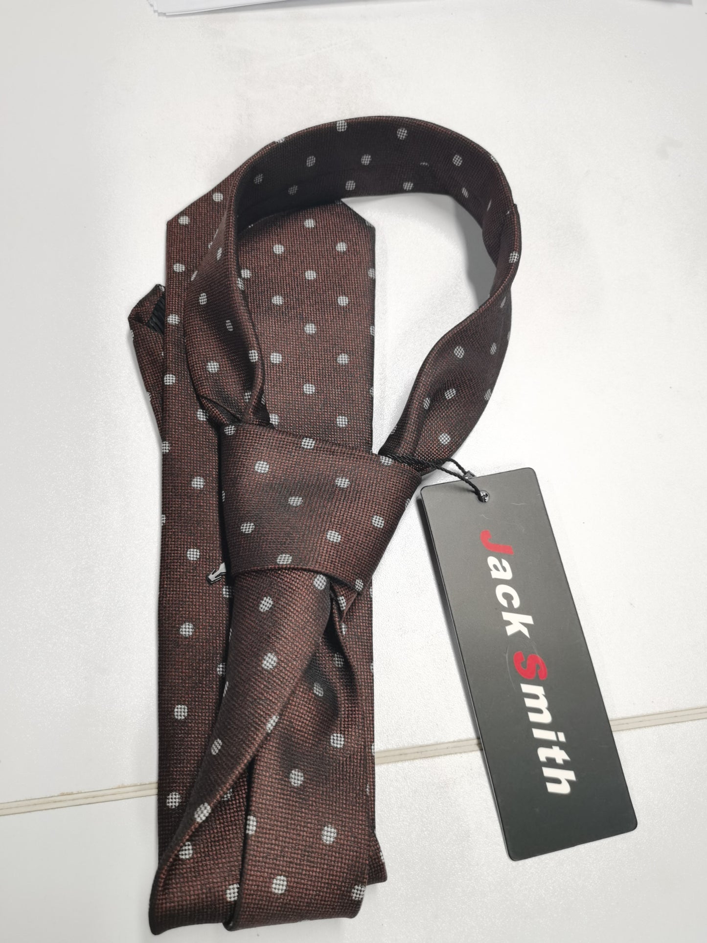 JACK SMITH Men's Classic Ties Pretied Necktie