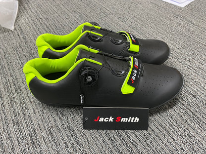 JACK SMITH Men's Cycling Shoes Road Cycling Riding Shoes Road Bike Shoes with Buckle- Roadway New