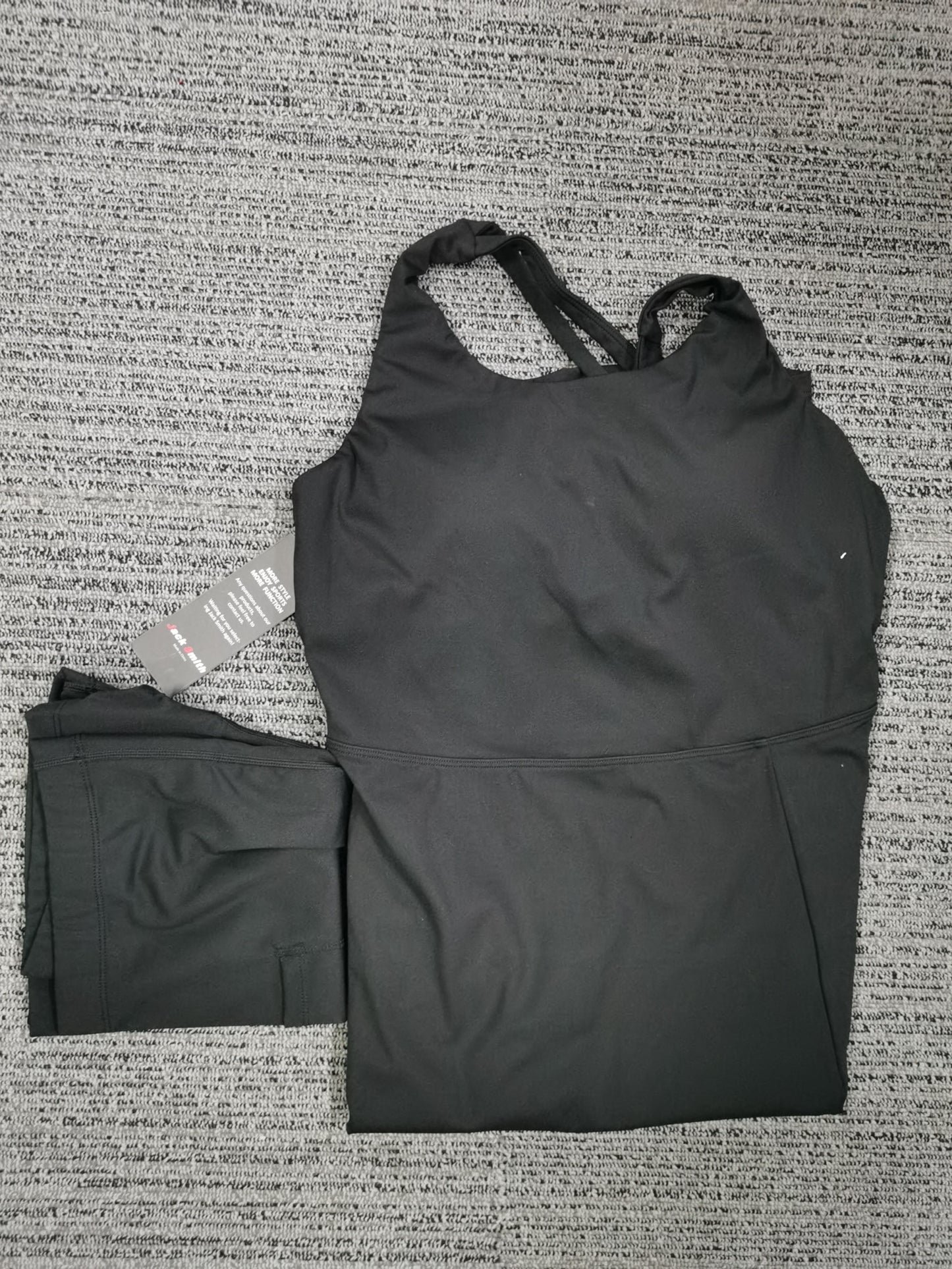 JACK SMITH Women Tennis Dress with Built in Shorts and Bra Backless Split Golf Athletic Midi Dress with Pockets S-2XL